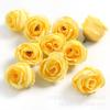 Flores Artificiales de Rosa para Bodas, Capullos de Flores Falsas, Flores de Seda, Decoración Hecha a Mano Materiales DIY, Accesorios de Flor para Peineta Estilo Bosque
