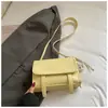 Moda Simple y Elegante de Primavera 2026 Bolso de Hombro de Nicho Tendencia Coreana Bolso Cuadrado Pequeño de Color Sólido Bolso de Mano para Mujer