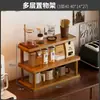 Estante de madera, estante de almacenamiento de esquina para encimeras, almacenamiento triangular para cocina, estantería para el hogar, estante de almacenamiento de varias capas para oficinas