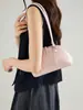 Bolso Boston simple y moderno de estilo coreano, cuero PU suave de verano, color sólido, vintage, versátil, ligero, bolso de mano y bandolera para ir al trabajo