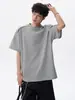 Camiseta de Manga Corta con Diseño Desestructurado de Marca de Moda para Hombre, Top Deportivo Holgado de Calle para Verano, Camisa Versátil Retro para Pareja