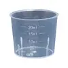 Taza Medidora Graduada de 10ml 30ml 50ml 100ml Taza Medidora de Prueba de Laboratorio Taza Medidora Comercial para Té de Leche