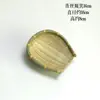 Cesta de Frutas Redonda Tecida à Mão de Bambu Cesta de Peneirar Hotel Fazenda Lanches de Chá Bandeja de Bambu Armazenamento Cesta de Bambu Cesta para Pão Cozido Decoração de Jardim de Infância