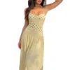 Novedades de Ropa para Mujer Verano 2026: Vestido Largo Sexy Elegante de Estilo Europeo y Americano Transfronterizo, con Cuello Halter, Lunares y Cintura Fruncida que Ceñe la Figura