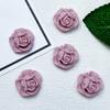 Nova rosa fosca Camellia joias de unhas diy creme cola acessórios de resina caseiro pacote de material de caso de telefone