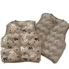 Chaleco de Algodón para Bebé Niños Niñas Infantil Otoño e Invierno Nuevo Elegante Ropa de Abrigo Reversible Ropa Infantil Moderna