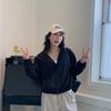 El nuevo estilo de Du Xiaozhai es suave. Ropa de Protección Solar con Capucha Diseño de Sentido para Mujer Manga Larga Ligera Ropa de Protección Solar UPF50 Abrigo