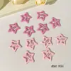 Pinzas para el Cabello de Estrella Lindos Clips Pequeños de Colores Accesorios para el Cabello Pinzas Laterales para Mujer Estilo Coreano Pasadores de Estrella de Cinco Puntas Pinzas para el Flequillo Venta al por Mayor