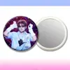 Espelho de Lata Zhang Yuan Espelho de Maquiagem Espelho Portátil Suporte para Show Mercadoria do Tiktok Mesmo Estilo