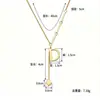 Collar de acero inoxidable de trébol de cuatro hojas para mujer, colgante hueco con borlas, cadena elegante para la clavícula, accesorio de cadena floral para el cuello estilo ins