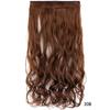 Peruca mulheres longo cabelo cacheado uma peça de alta temperatura seda sem costura peça de extensão de cabelo 5 clip clip peruca de cabelo local de fábrica