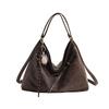 Mochila Tote Bag para Estudante para Ir à Aula para Mulheres Outono e Inverno de 2026 Moda Retrô Grande Capacidade Bolsa de Ombro Único para Mulheres