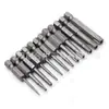 Atacado Transfronteiriço 50-75-100mm Flor de Ameixa Oca Estendida Broca S2 Cabo Sextavado Ponta de Chave de Fenda Conjunto de Pontas de Chave de Fenda