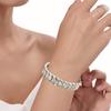 Europa y Estados Unidos nuevo brazalete de imán de tierras raras para hombre transfronterizo, brazalete de imán de abanico, brazalete magnético para pareja