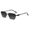 Gafas de Sol Metálicas Sin Marco Ps33205 para Hombre Tendencia Viaje Gafas de Sol con Protección Solar Venta al por Mayor Gafas de Sol Protección UV400
