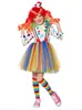 Disfraces Infantiles de Halloween, Disfraces de Payaso de Circo para Niñas, Tops y Faldas, Disfraces de Payaso Versátiles, Trajes de Performance