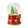 Bola de Cristal Luminosa Personalizada Bola de Nieve de Kuromi Decoración Creativa para el Hogar Escritorio Dibujos Animados Manualidades de Resina Adornos