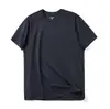 Camiseta Deportiva Versátil de Color Puro de Manga Corta, Cómoda, Transpirable, de Secado Rápido, Cuello Redondo para Hombres y Mujeres, Parejas 3552