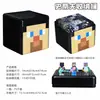 Caixa de Armazenamento Temática de Creeper, TNT e Ponto de Interrogação do Minecraft para Brinquedos, Lanches, Sala de Estar em Casa