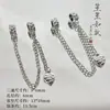Cadena de accesorio de tres vías borla que conserva el color mariposa materiales hechos a mano con cuentas pulsera pulsera accesorios de joyería Jinhua Wulei Guang