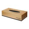 Caja de Pañuelos de Metal con Textura de Lujo Ligero, Caja de Pañuelos Rectangular para Hotel, Restaurante, Sala de Estar, Caja Simple para Almacenamiento de Pañuelos en Escritorio