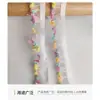 Hilo de nieve de color encaje plisado accesorios de hongo puño cuello falda de muñeca 1.7