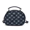 Bolsa Feminina Personalizada de Nicho Bolsa Concha 2025 Nova Simples Cor Contrastante Bolsa de Mão Bolsa de Ombro Transversal Fofa
