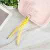 Moda Criativa Tendência Fivela Pendurada Nó Peruano Corda de Couro Tecelagem Acessórios Chaveiro de Carro Pingente de Bolsa de Boneca Atacado