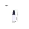 Frasco de gotas para los ojos 5ml10ml20ml frasco exprimible sub-frasco transparente frasco de plástico con boquilla puntiaguda tapa antirrobo frasco de gotas para los ojos