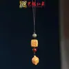 Yiming Xianyuan Cadena para Teléfono Móvil Colgante Sándalo Zodiaco Varios Materiales y Estilos Joyería DIY Creativa Accesorios Colgantes