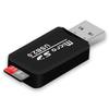 Leitor de cartão TF usb2.0 Leitura de alta velocidade Cartão de memória TF mini portátil computador carro conversor leitor de cartão