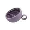 Criativo Tigela de Esfregar Bolinha Pequena Almofada de Limpeza Nova Tigela de Esfregar de Silicone Limpador de Pincéis de Maquiagem Ferramenta de Limpeza de Beleza