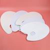 Minghua 605 paleta aquarela óleo guache pintura plástico oval paleta de três linhas paleta atacado