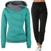 Conjunto de Sudadera con Estampado Transfronterizo para Hombre y Mujer 2025 Otoño e Invierno Sudadera con Capucha Pulóver Traje Deportivo Ropa Casual para Jogging