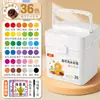 Plumones Acuarela Lavables de Color Verdadero 24 Colores Solubles en Agua Especiales para Niños Artísticos para Dibujo al Por Mayor