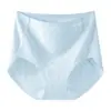 Ropa Interior de Algodón Puro para Mujer 2026 Cintura Alta Control de Abdomen Entrepierna Antibacteriana Nuevo Patrón de Tablero de Ajedrez Pantalones Cortos Tipo Triángulo Sin Costuras