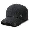 Estilo Nuevo de Invierno para Hombres de Mediana Edad y Mayores, con Forro de Terciopelo Grueso, Resistente al Frío, Gorra de Béisbol, Protección para los Oídos al Aire Libre, Gorra Cálida de Pico de Pato, Gorro de Algodón a Prueba de Viento