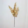 Flores Artificiais Douradas Flores de Véspera de Ano Novo Casamento Atacado Balde de Bênçãos Folhas Douradas DIY Flores Artificiais Transfronteiriças Decorações de Ano Novo para Casa