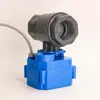 Válvula de Bola Eléctrica Miniatura Dn25 Plástico Pvc Resistente a la Corrosión Válvula de Aguas Residuales 9-24V/220V