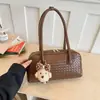 Bolso de Hombro Retro de Moda para el Hogar Shuai Mi para Mujer 2026 Nuevo Modelo Bolso Boston de Nicho Bolso Almohada para Hombro para Viajes para Mujer