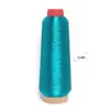 Vendas Diretas da Fábrica 150D Fio Bordado Ouro e Prata Fio de Ponto Cruz Ms Alta Resistência St Borla Bordar Cordão para Tecelagem