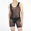 Medias populares para hombre, brillantes, de cuatro esquinas, sin costuras, 5D ultradelgadas, ajustadas, totalmente transparentes, sedosas y diseñadas como una camiseta de tirantes para cross-dressing