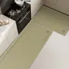 Juego de Felpudos Modernos Minimalistas para Cocina para Uso Doméstico, Limpiables, No Requieren Lavado, Resistentes al Aceite, Impermeables, Antideslizantes, Diseño Largo de Tira, Fácil de Limpiar