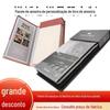 Caixa de Amostras Personalizada Álbum de Amostras Cartão de Cores do Álbum de Amostras Padrão de Tecido do Álbum de Amostras Álbum de Cartas de Couro Impressão Capa Dura