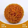 Eucalipto Artificial Bola de Grama Milan Plástico Bola Redonda Planta Verde Pendurada na Parede Interior Shopping Center Supermercado Decoração de Teto