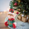 Nova Boneca Elfo de Lantejoulas de Natal Boneca Sentada Boneca Enfeites de Janela e Mesa Enfeites de Decoração de Natal