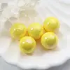 Versátiles Cuentas Sueltas de Colores Cuentas Redondas Macarrón Cuentas Acrílicas Coloridas de Alto Brillo Accesorios para Pulseras de Cuentas Hechas a Mano DIY