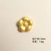 Lingotes de Oro Simulados, Cerditos de la Fortuna, Mini Tazones Dorados, Cofres del Tesoro, Accesorios de Pegamento Cremoso, Accesorios Dorados de Resina para Manualidades de Año Nuevo