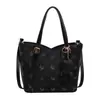 Bolso Tote de Moda Nuevo Verano 2026 para Mujer, Bolso de Hombro Lindo de Dibujos Animados Estilo Coreano, Bolso de Mano Elegante para Estudiantes y Personas que Van al Trabajo