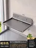 Prateleira de Armazenamento Dobrável Atrás da Porta, Prateleira de Armazenamento para Entregas e Comida para Levar na Entrada, Prateleira de Armazenamento de Grande Capacidade para Itens Diversos no Hall de Entrada